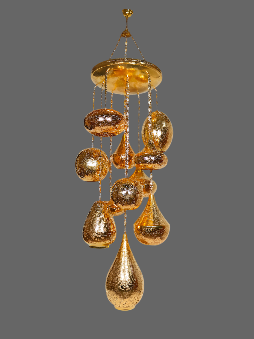 METAL HANDMADE HANGING LAMP