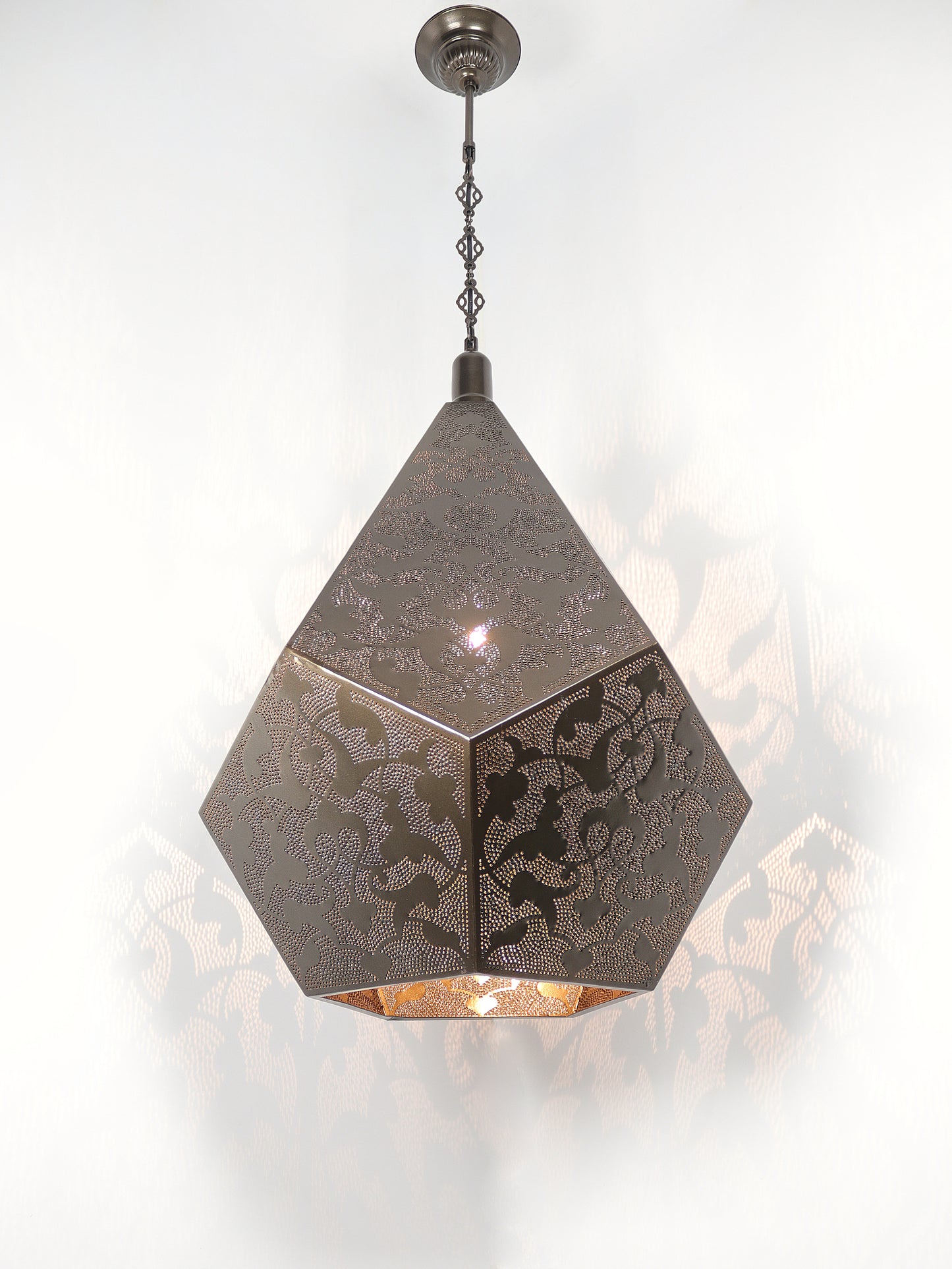 Moroccan Lantern Decorative Hanging Lamp Shadow Effect Light