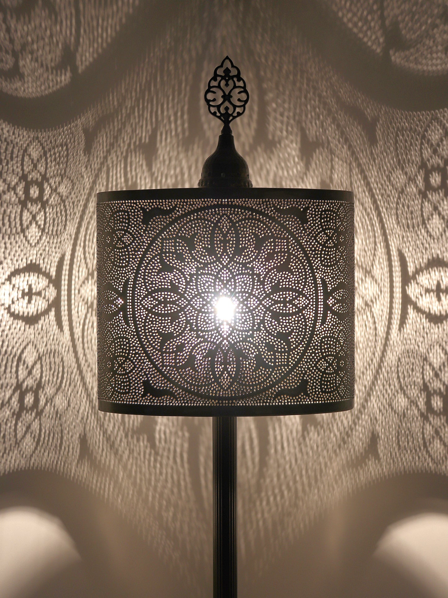 Moroccan Table Lamp Shade Turkish Effect Pattern
