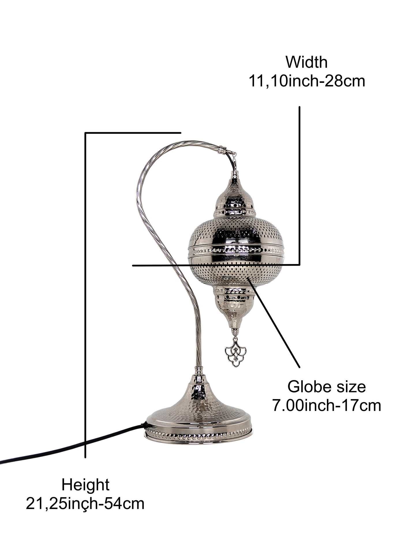 Turkish Table Lamp Hole Design Turkish Lamp Shade
