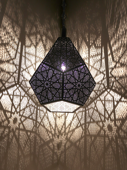 Moroccan Decorative Hanging Lamp Diamond Form Pendant Light