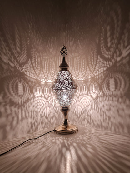 Moroccan Pattern Design Turkish Table Lamp