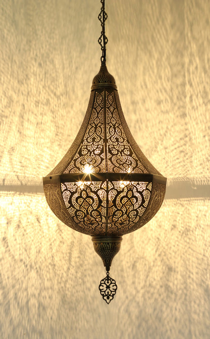 Turkish  Metal Pendant Lamp, Turkish  Hanging Lightings, Turkish Chandelier Lamp, Moroccan Lantern Lamp, Unique Pendant Lightings