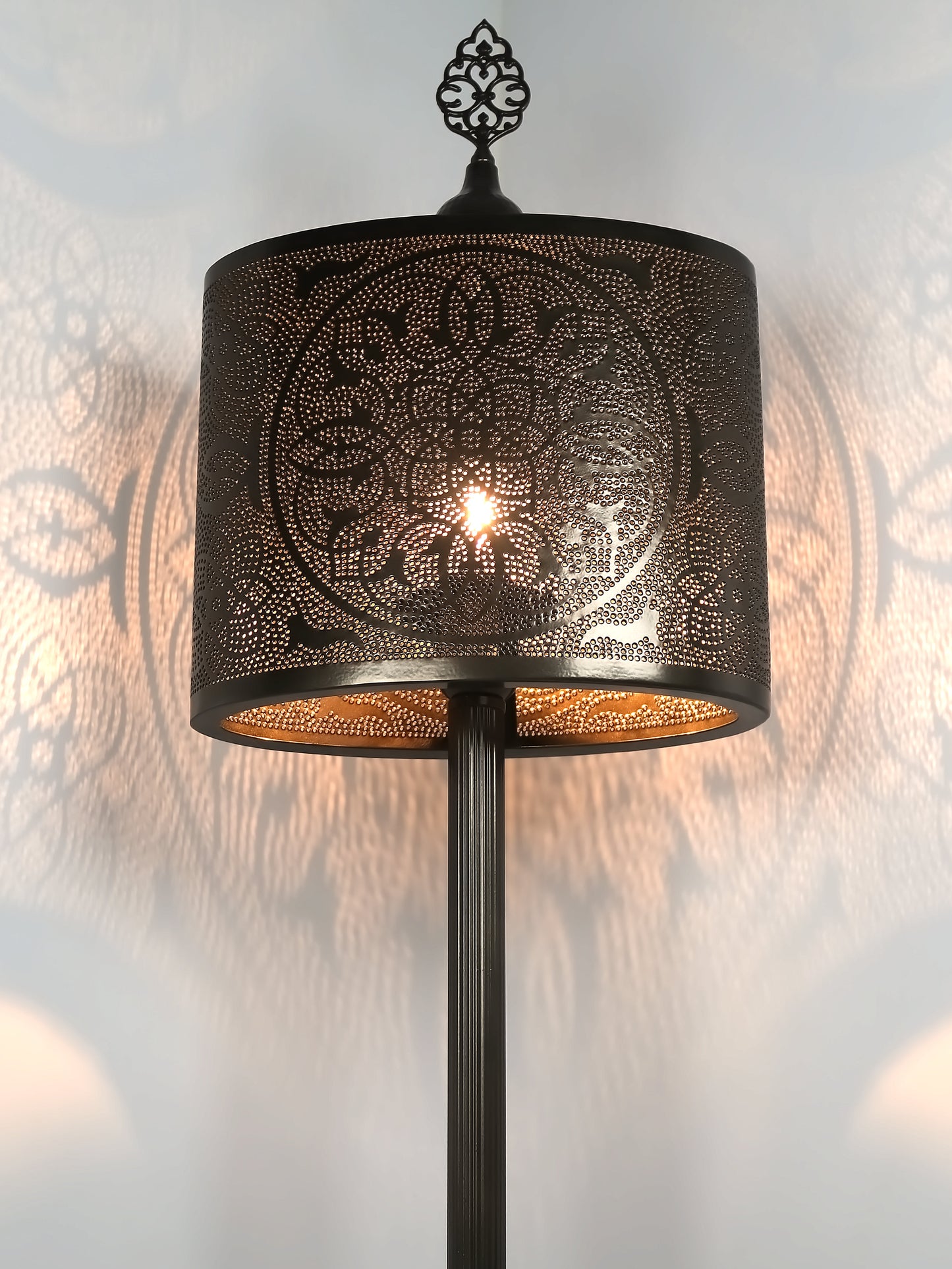 Moroccan Table Lamp Shade Turkish Effect Pattern