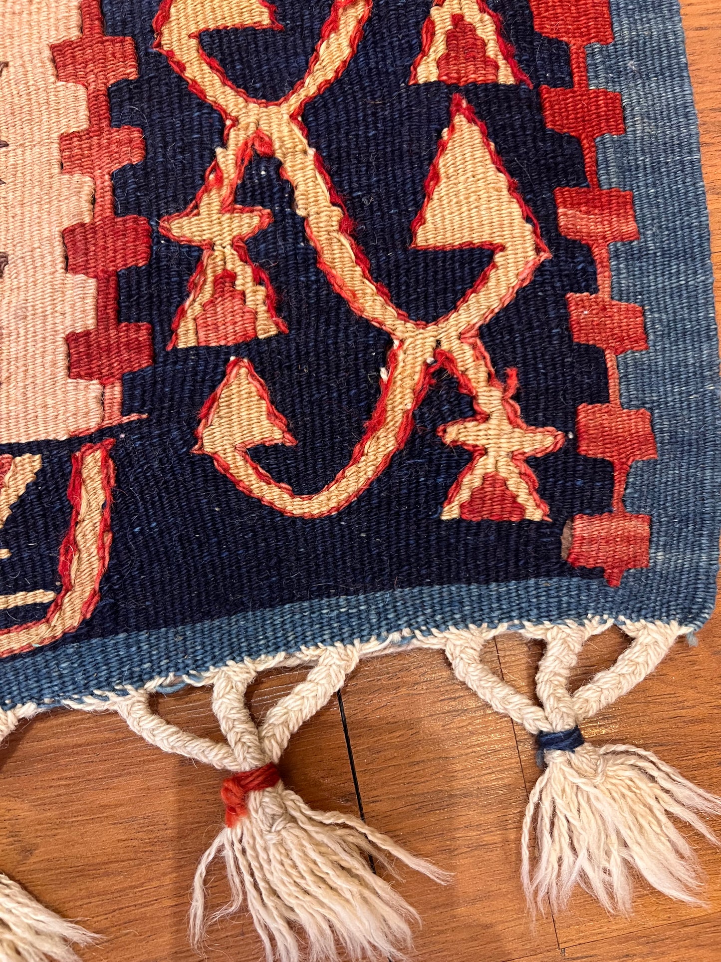 Old Handwoven Central Anatolian Kilim – Approximately 80 Years Old