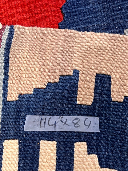 Handwoven Anatolian Kilim Rug –  (9.5 ft × 7 ft) | Traditional Wool Kilim | Authentic Turkish Craftsmanship