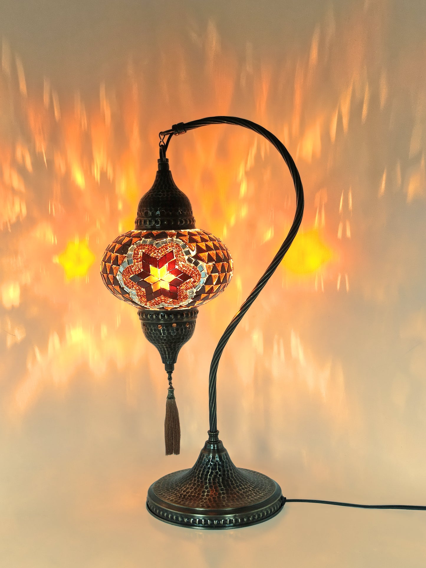 Bedside Lamp Turkish Mosaic Glass New Design