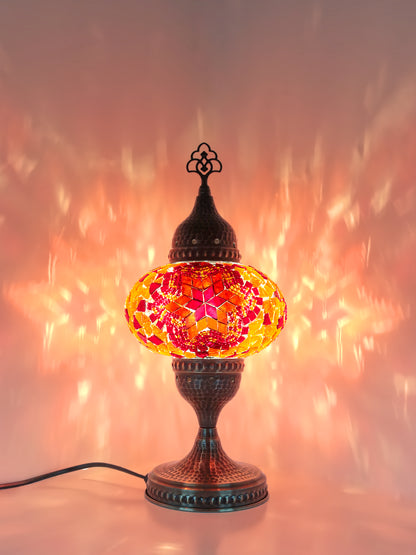 Turkish Mosaic Table Lamp Colorful Color