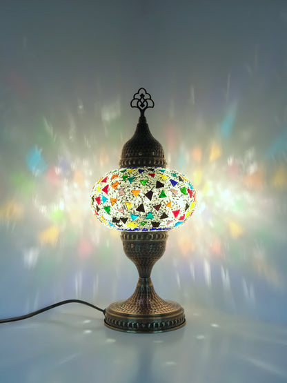 Turkish Mosaic Table Lamp Colorful Color