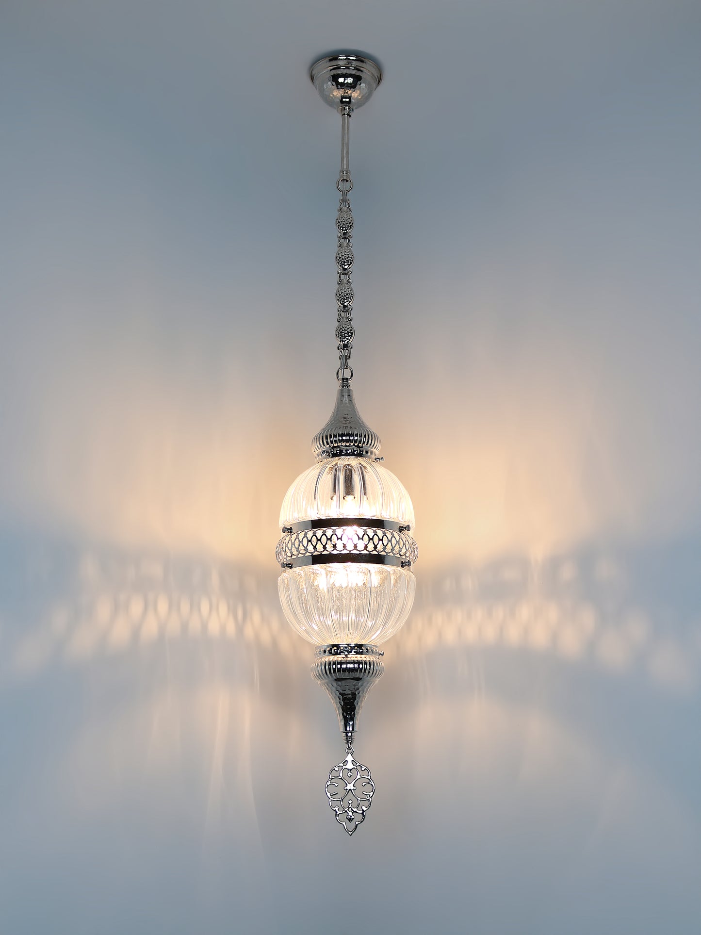 Pyrex Glass Pendant Lamp Turkish Hanging Light