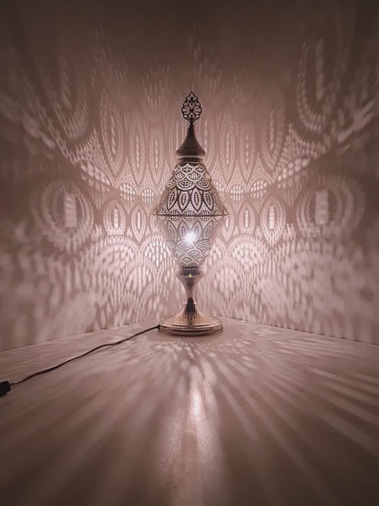 Moroccan Pattern Design Turkish Table Lamp