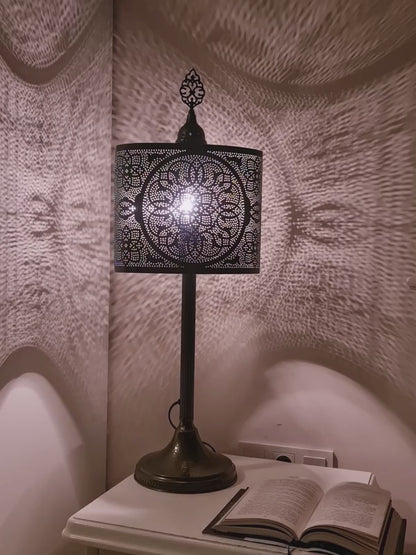 Moroccan Table Lamp Shade Turkish Effect Pattern